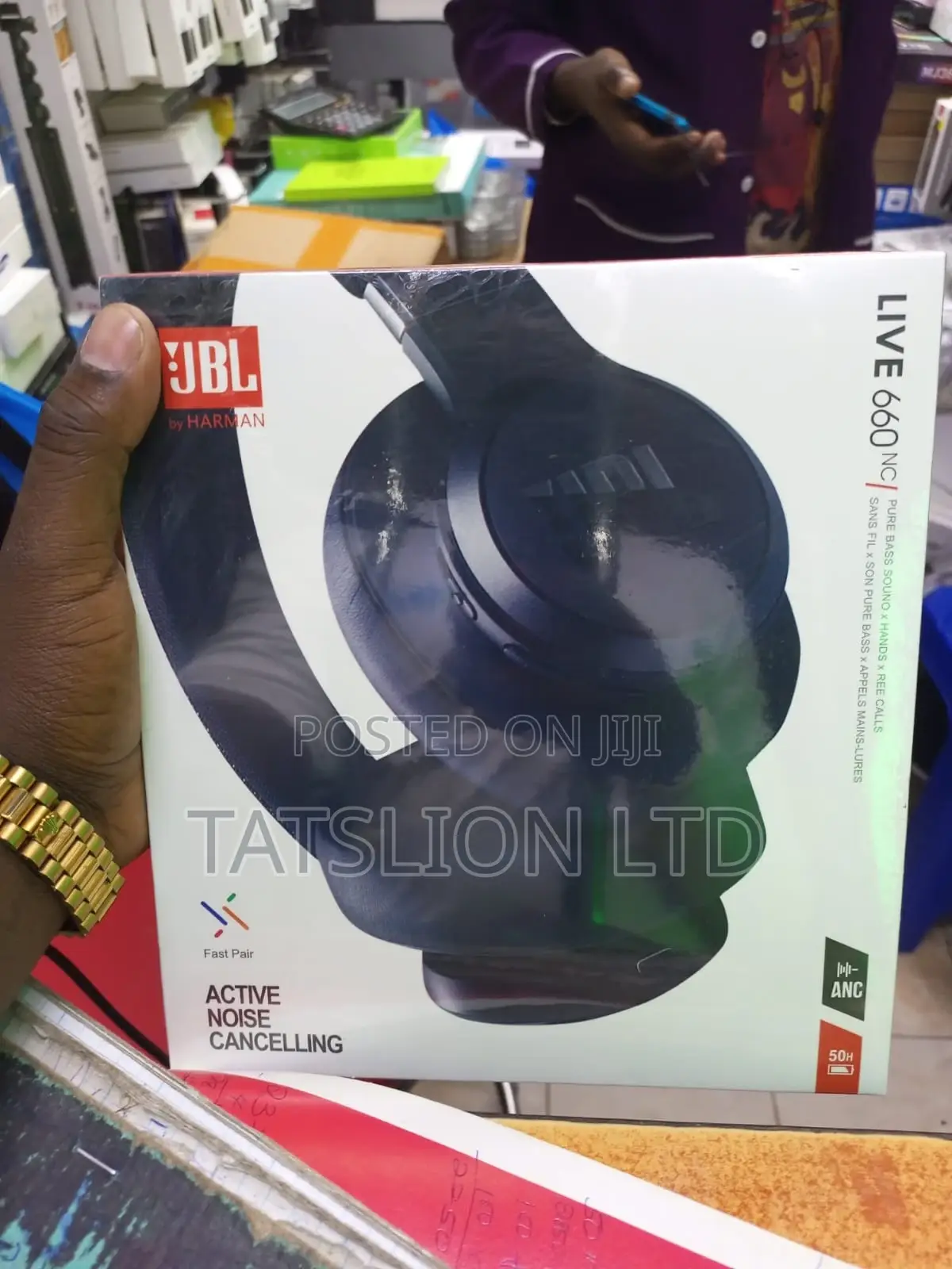 JBL Wireless Headphones -Black