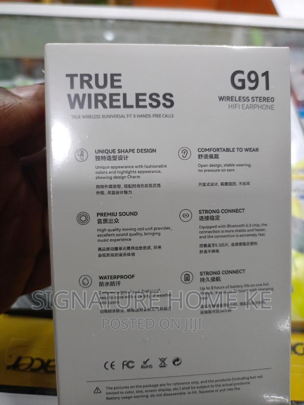 G91 Wireless Stereo Earpods - thumbnail 2