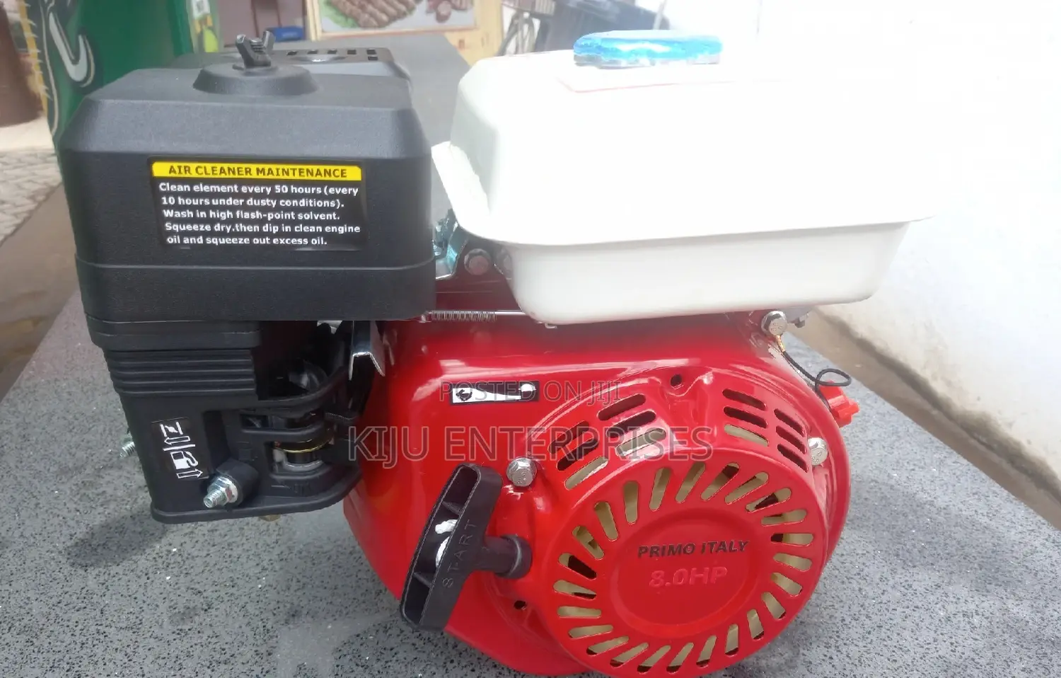 Petrol Engine Available 8.0hp