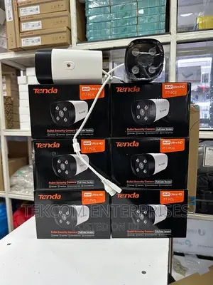Tenda IT7-PCS 4MP Poe Full-Color Bullet Security Camera