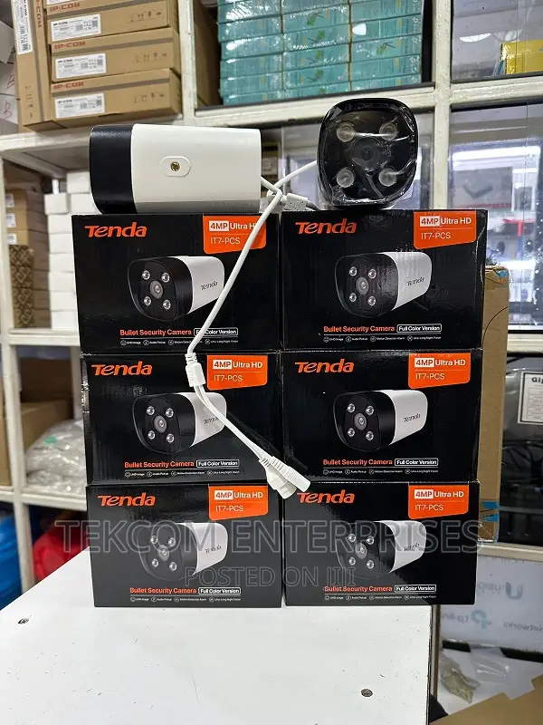 Tenda IT7-PCS 4MP Poe Full-Color Bullet Security Camera
