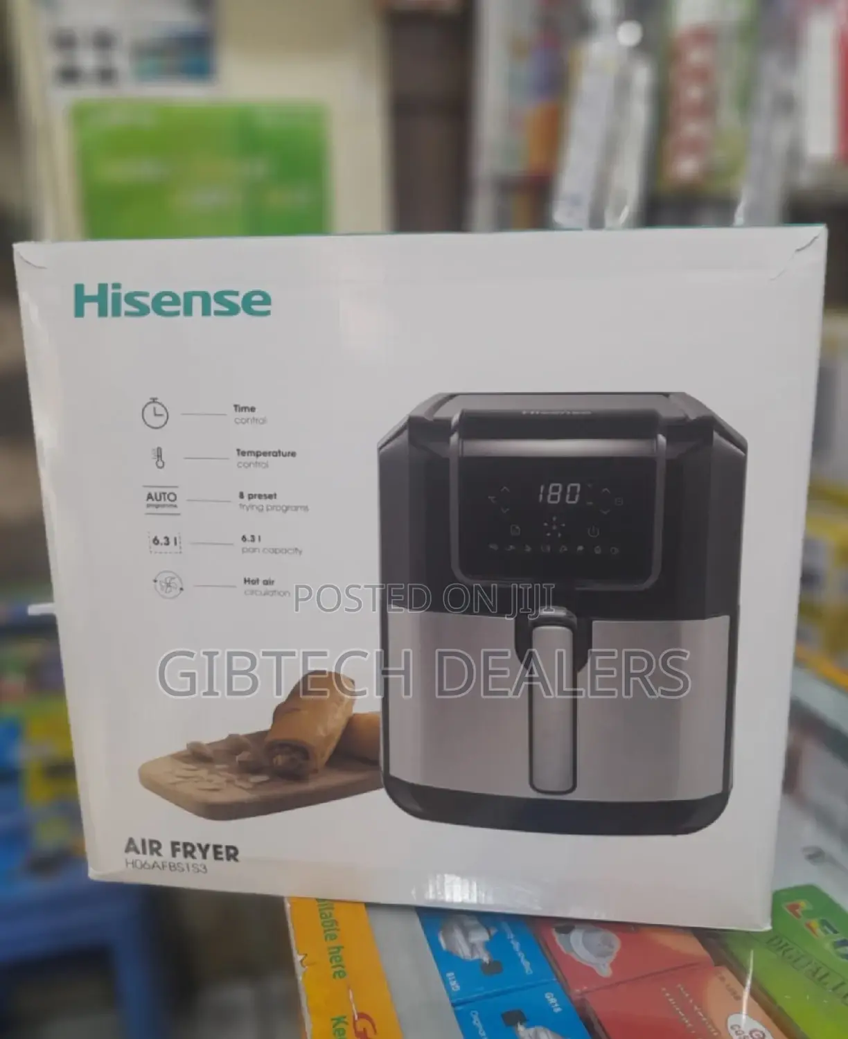 Hisense 6.3ltrs Air Fryer/Hisense 6.3ltrs Air Fryer