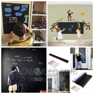Kids Adhesive Home Use Blackboard Sticker