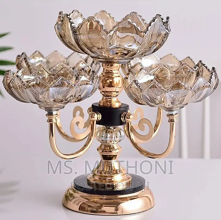 Very High Quality 5 ARM Elegant Rotating Display Bowls