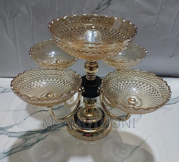 Very High Quality 5 ARM Elegant Rotating Display Bowls - thumbnail 7