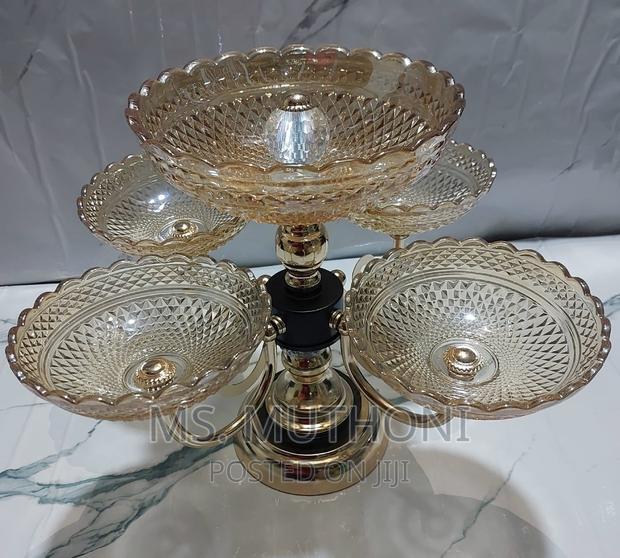 Very High Quality 5 ARM Elegant Rotating Display Bowls - thumbnail 8