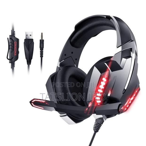 ONIKUMA Cool Light Wired Gaming Headphone - main view