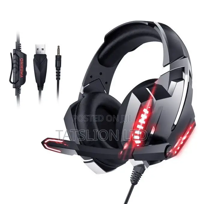 ONIKUMA Cool Light Wired Gaming Headphone