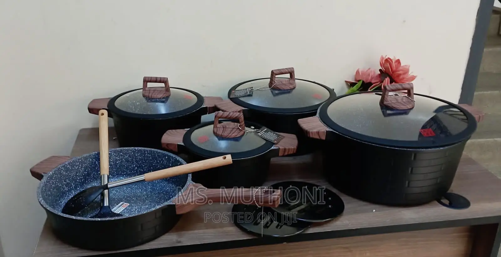 Block 13pcs Granite Coating Kitchen Cookware Set*