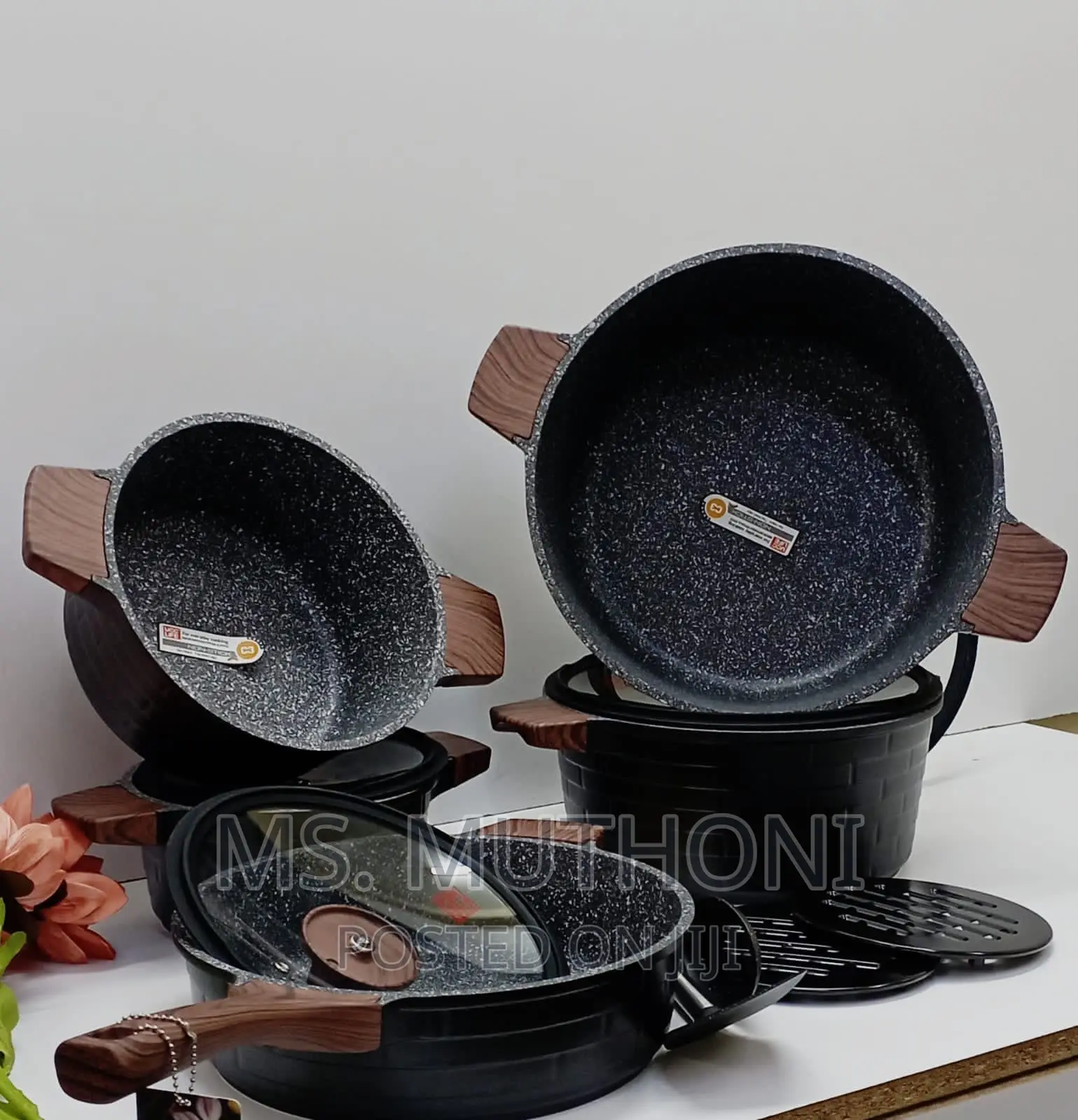 Block 13pcs Granite Coating Kitchen Cookware Set*