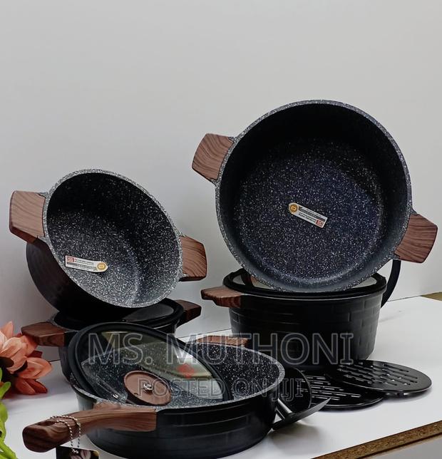 Block 13pcs Granite Coating Kitchen Cookware Set* - thumbnail 4