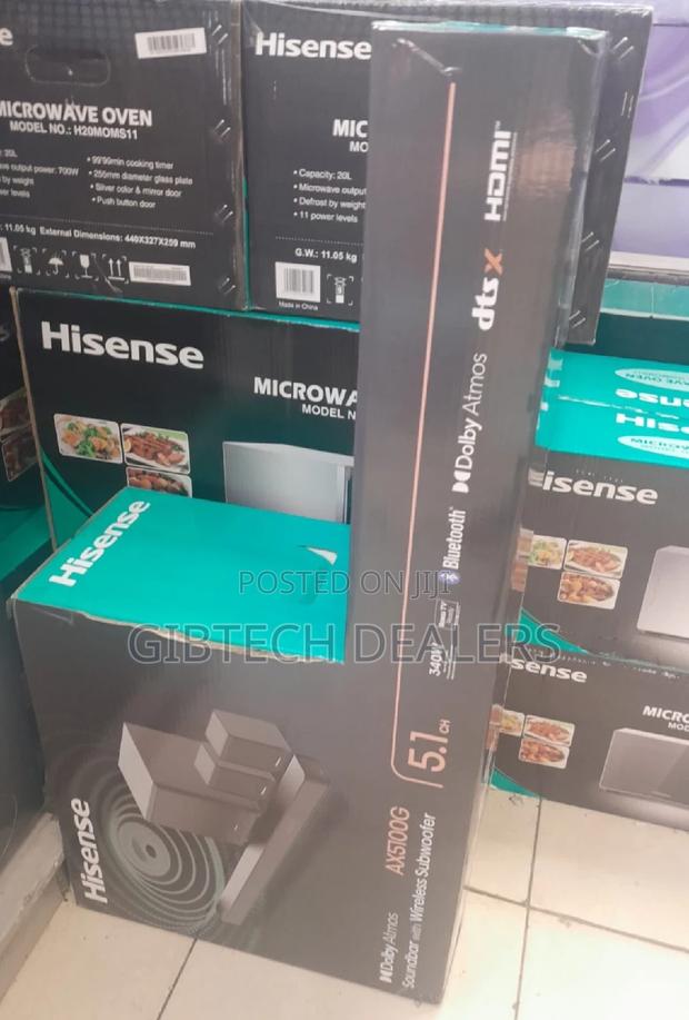 Hisense Hs5100 5.1ch Soundbar - main view