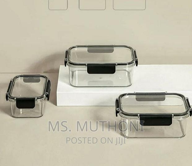 Transparent Airtight Pantry Boxes* - thumbnail 3