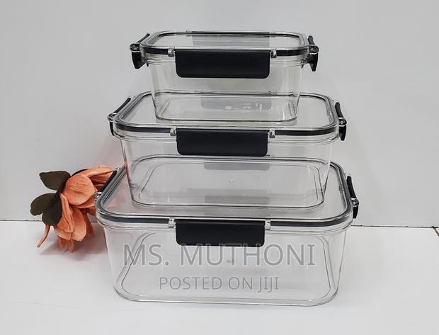 Transparent Airtight Pantry Boxes* - thumbnail 4