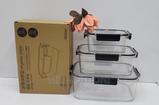 Transparent Airtight Pantry Boxes* - main view