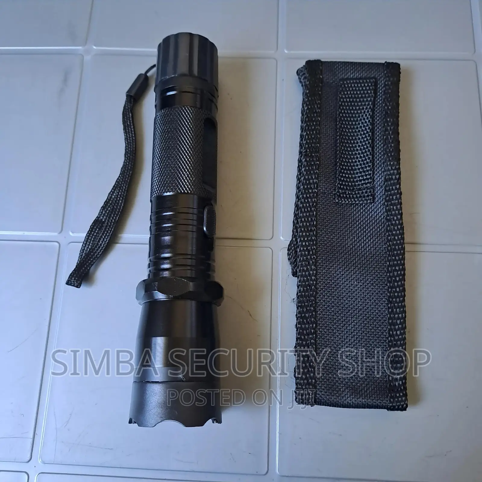 1101 Type Flashlight Plus Torch Rechargeable Metallic LED