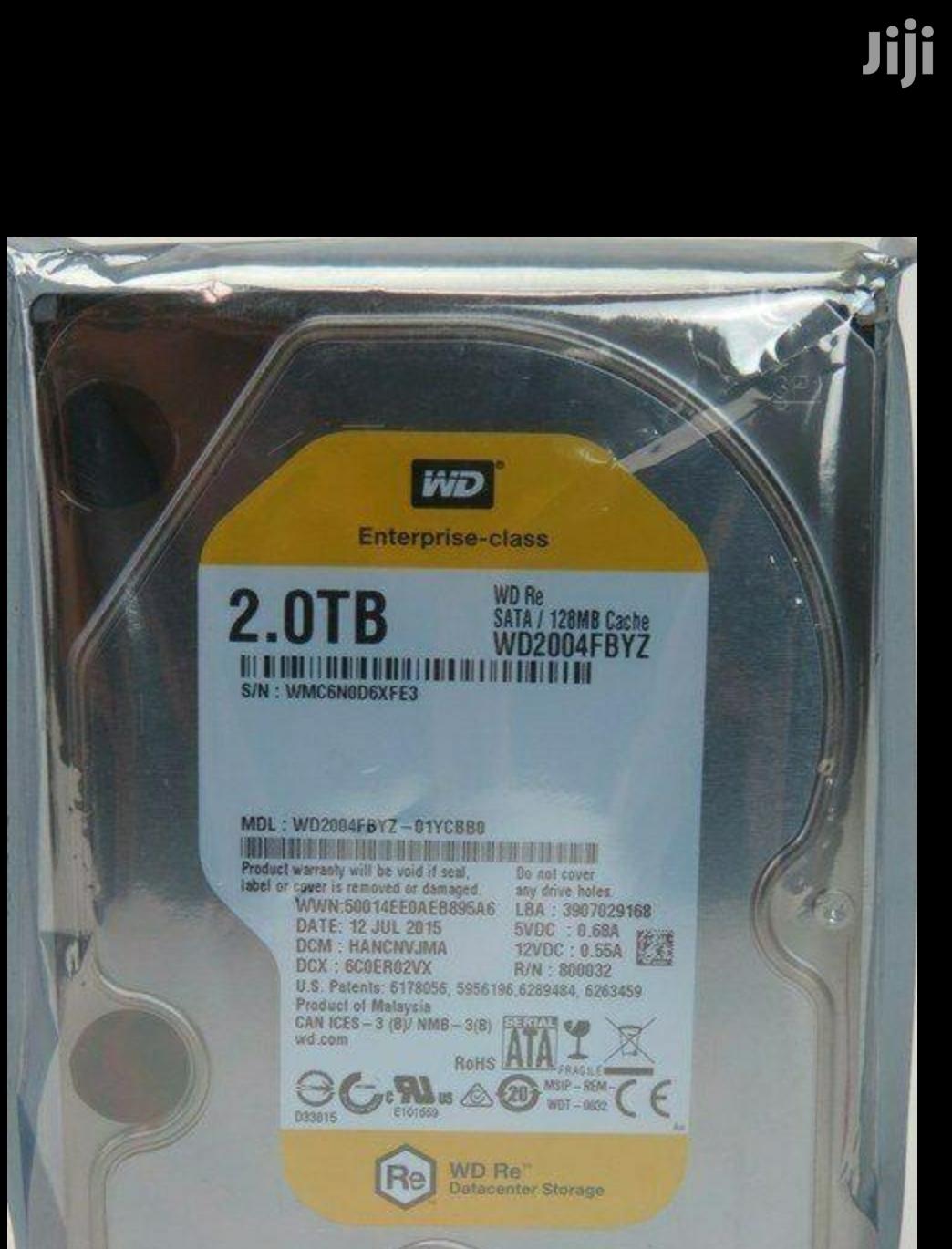 2.0TB New Internal Hard Disk With Warranty Order Now