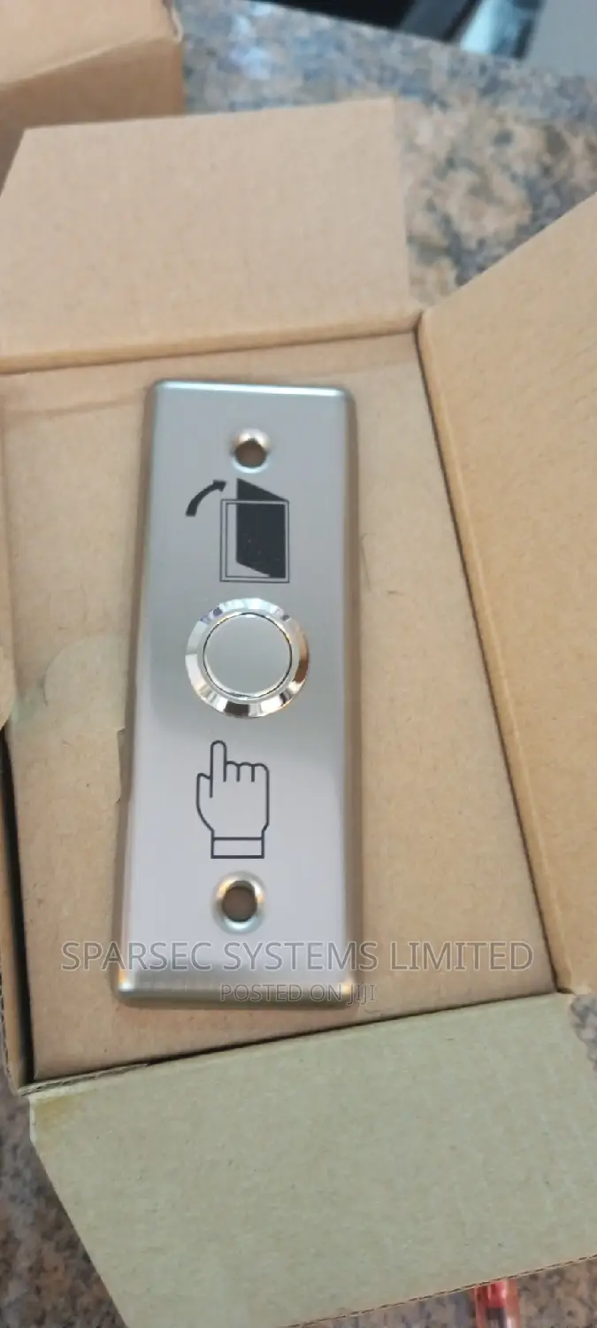 Metallic Exit Buttons