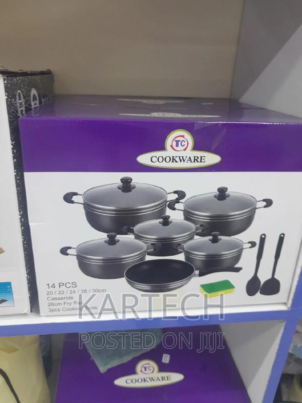 Heavy Duty 14pcs TC Cookware Set -14pcs - main view