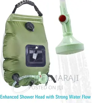 20ltrs Solar Water Storage Bag Hiking Camping Shower