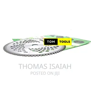 10 INCH 80T Brush Cutter Blade, Carbide Tips, Stainless Stee