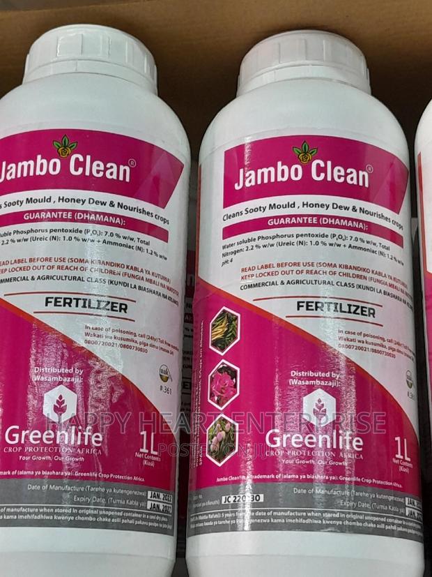 Jambo Clean 1litre Cleans Sooty and Honey Dew - main view