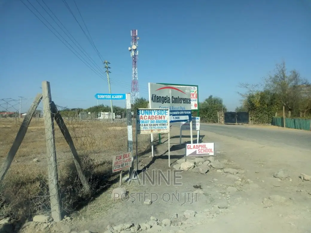 Quick Sale of 1⁄8 Acre Plots in Kitengela Around Saitotis