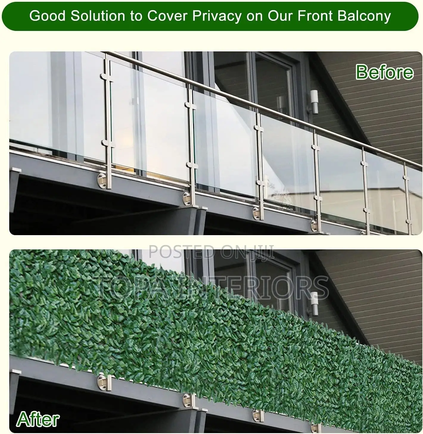 Artificial Green Leaf Fence Artificial Green Leaf Fence