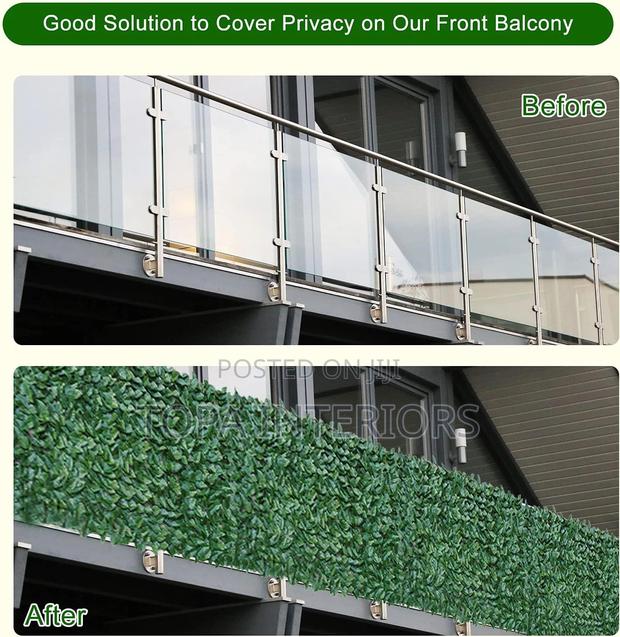 Artificial Green Leaf Fence Artificial Green Leaf Fence
