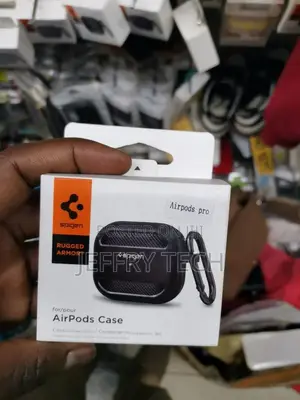 Spigen Airpods Pro Case Rugged Armor - Black