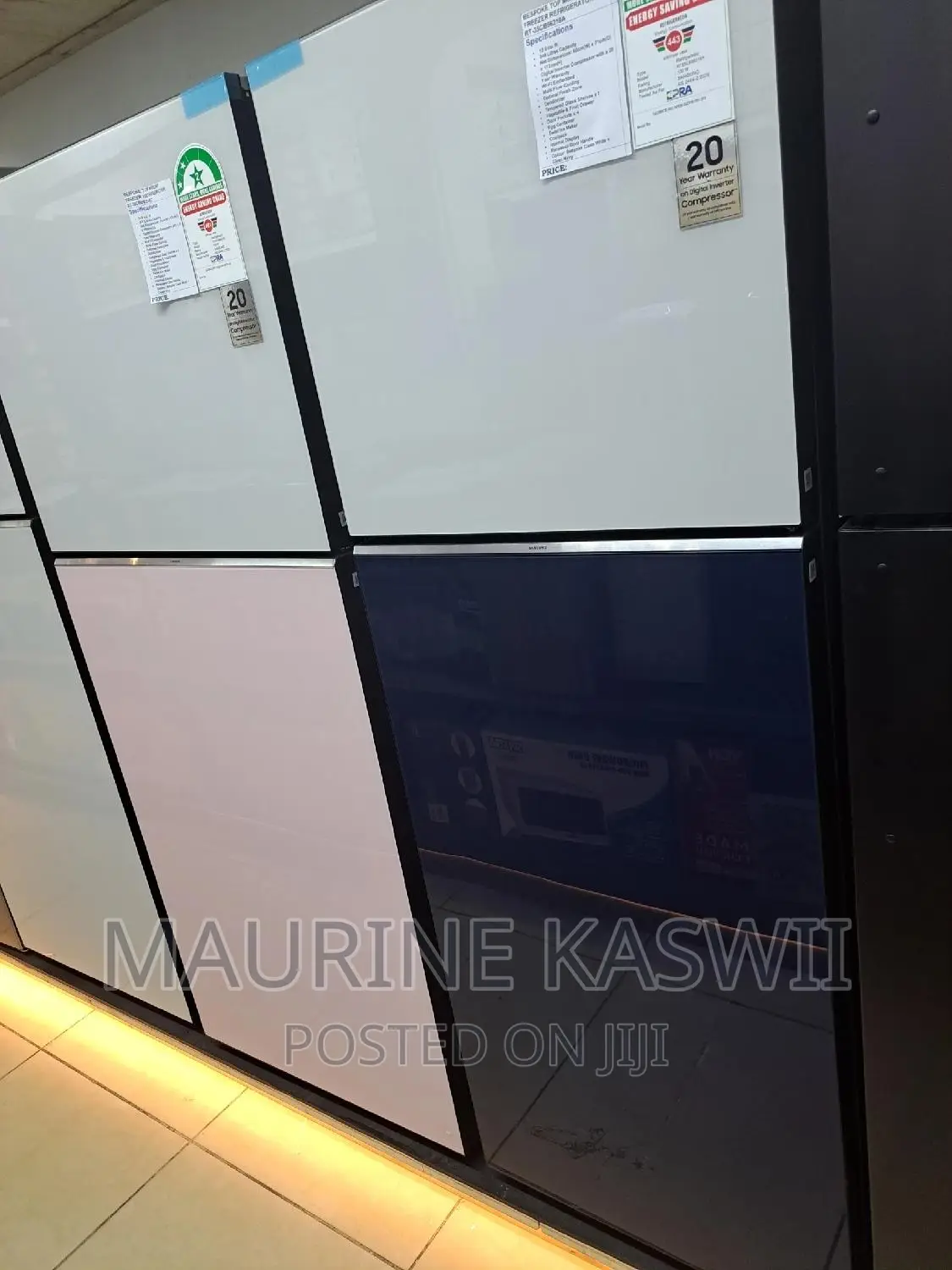 Samsung RT35CB56218A Top Mount Freezer, 348L - White Navy