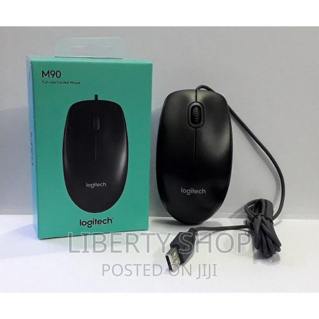 Logitech M90 USB Optical Mouse - main view