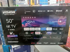Vision Plus 50′′ Frameless V+ OS Smart TV