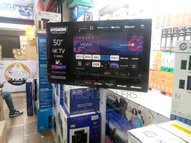 Vision 50" Smart Vidaa Frameless TV - thumbnail 3