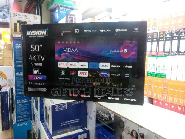 Vision 50 Inch Frameless Smart Vidaa TV - thumbnail 2