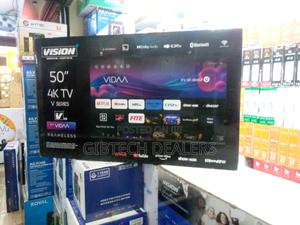 Vision 50 Inches Frameless Smart Vidaa TV - main view