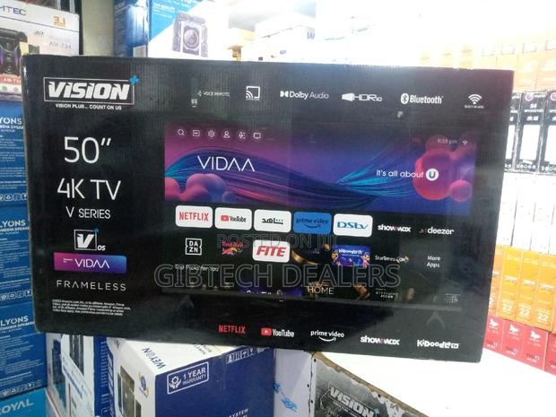 Vision 50 Inch Frameless Smart TV