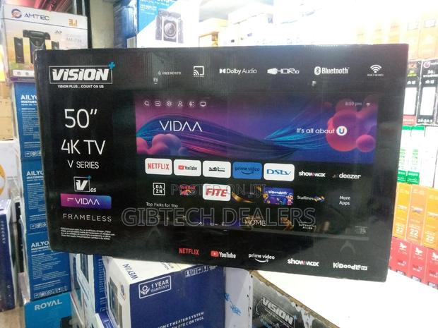 Vision 50 Inches Frameless Smart TV