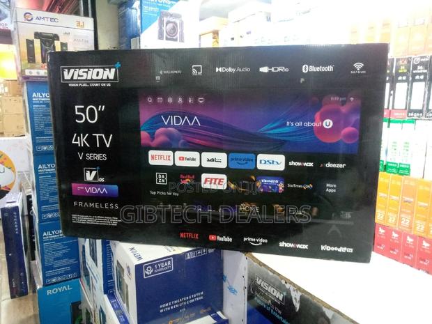 Vision 50 Inches Frameless Smart TV - thumbnail 2