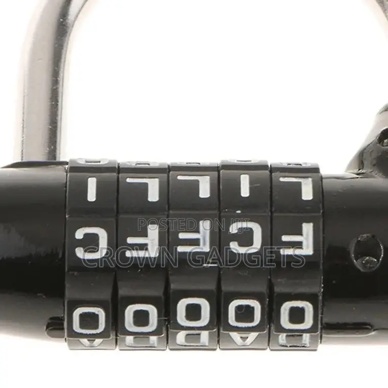 Combination Padlock Zinc Alloy Code Password Lock Portable