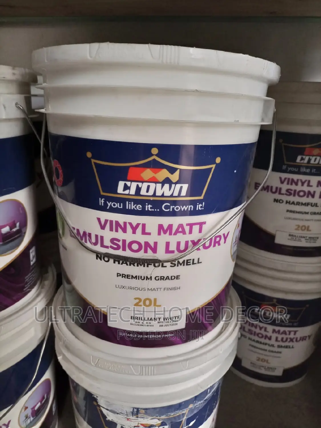 Vinyl Matt Emulsion Luxury, 20ltrs