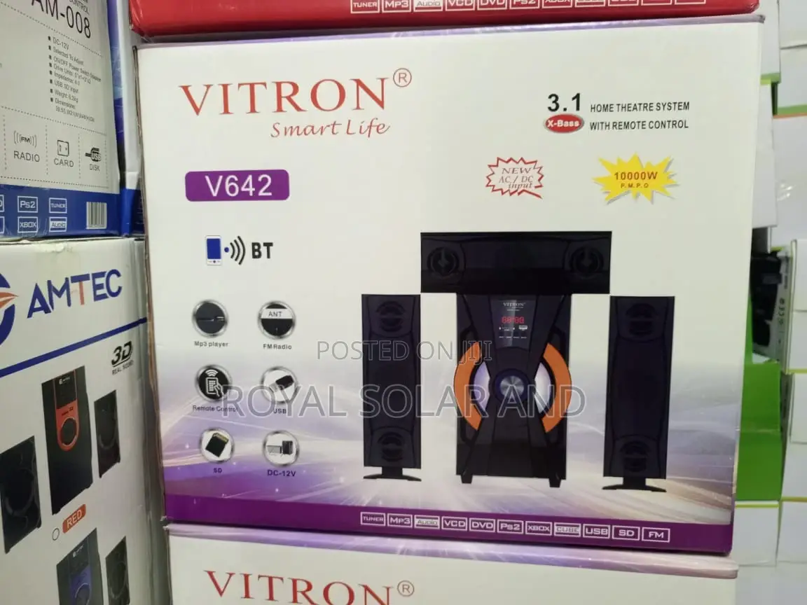 3.1 Vitron Sub Woofer Music System 10,000watts V642