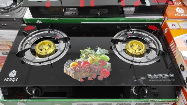 Nunix 2 Burner Glass Top Cooker