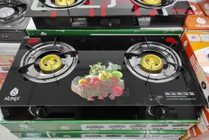 Nunix 2 Burner Glass Top Cooker