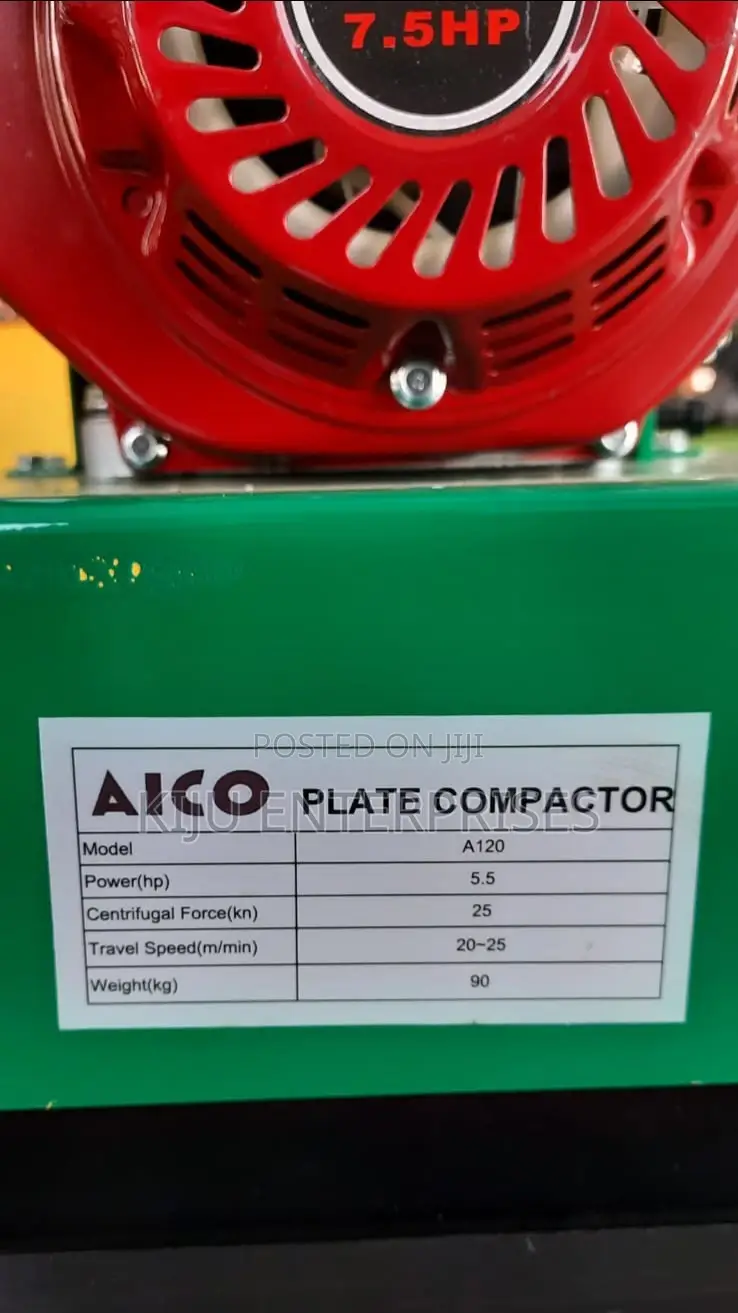 Aico Plate Compactor Petrol Powered