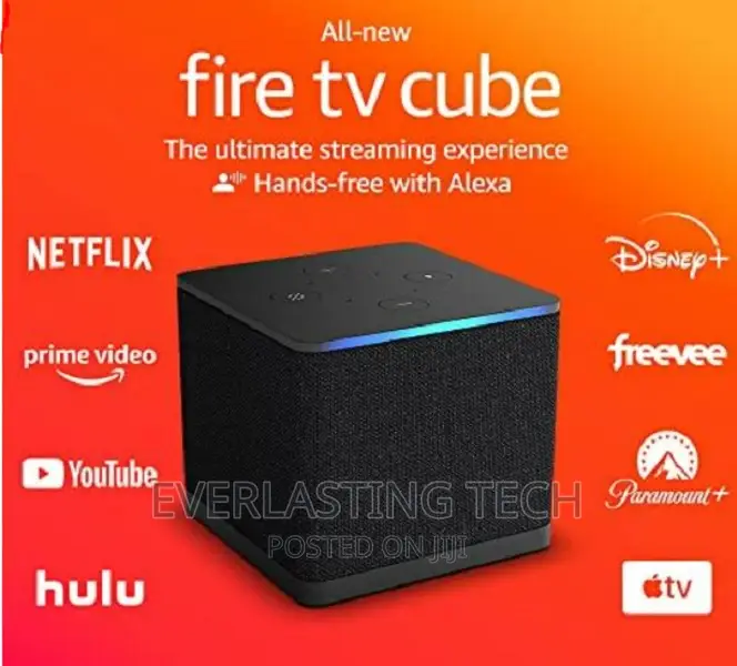 Amazon Fire TV Cube, Hands-free Streaming Device With Alexa,