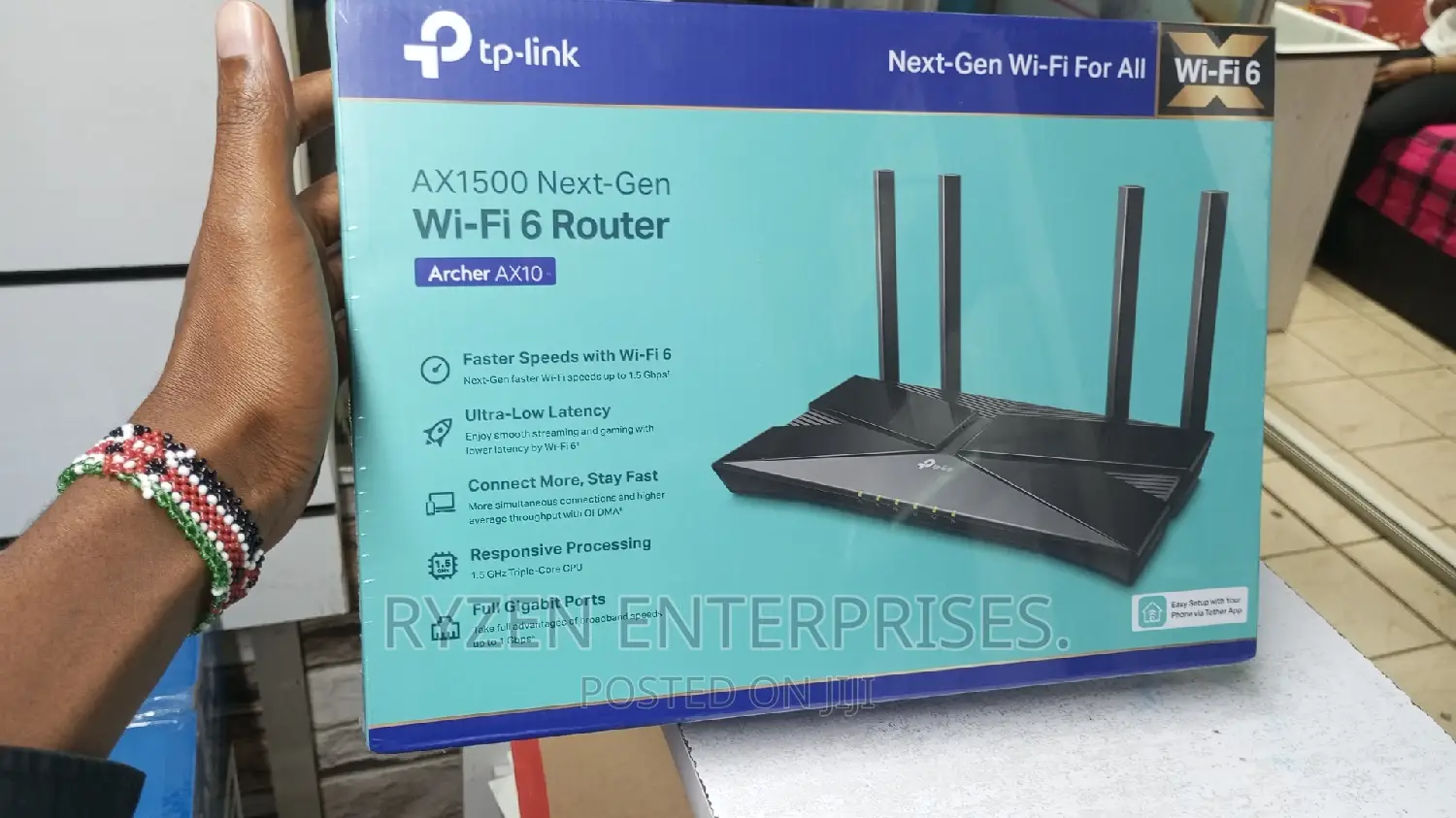 Tp-link Archer Ax10/Ax1500 Wifi 6 Router