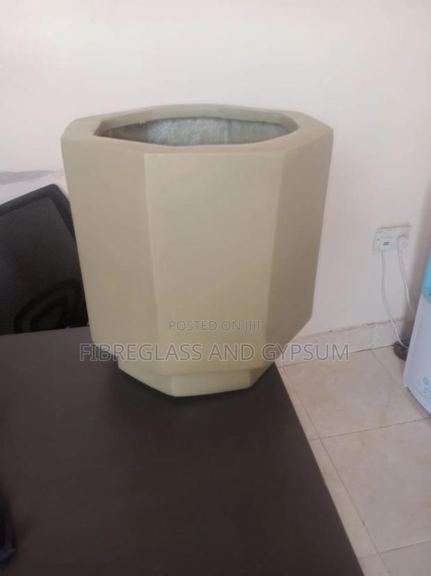 Fibre Flower Pot (Octagon Fibre Pot)