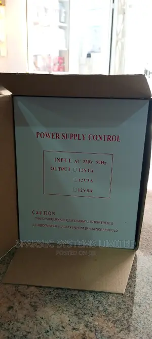 12V5A Access Control Power Supply Unit