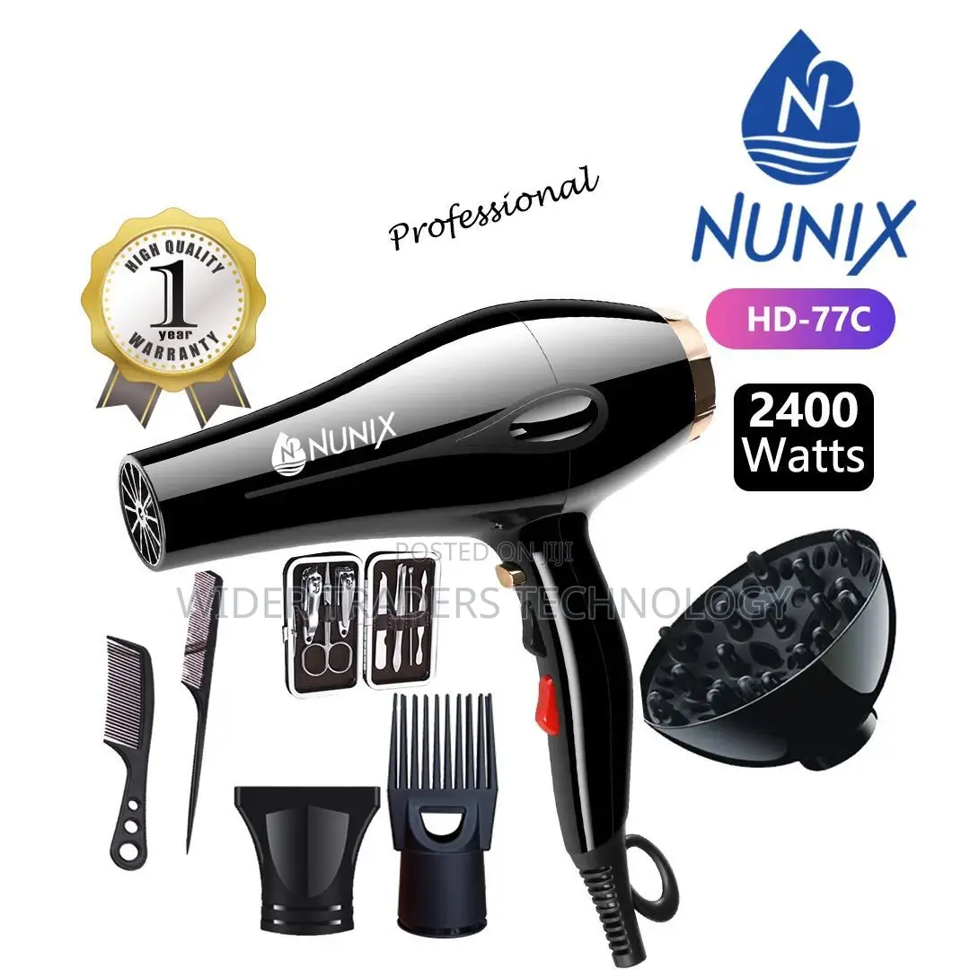 Nunix HD-77C Black Blowdry